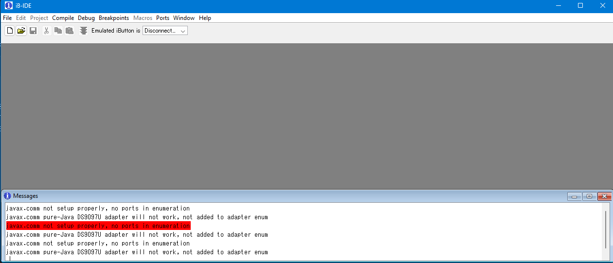 iB-IDE Main Window